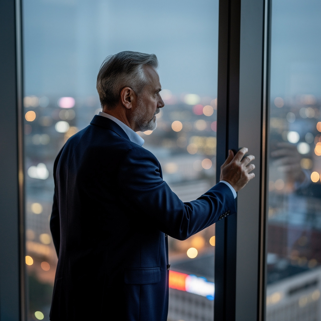 Lider reflektujący nad zmianą podejścia do zarządzania i kariery